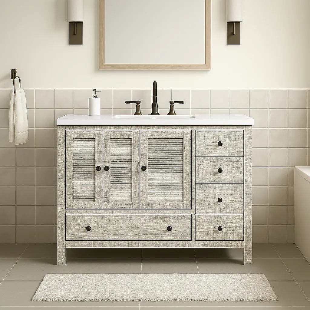 48-Inch Bathroom Vanity, Flat Pack – view 4