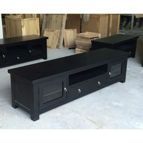 Black TV cabinet – Tan Phuoc Furniture