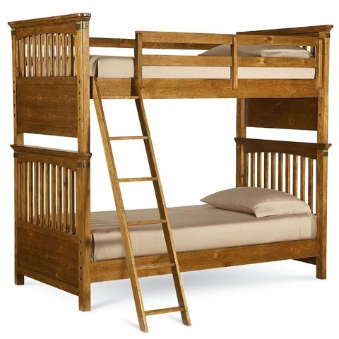 Natural Bunk Bed 222 – Tan Phuoc Furniture