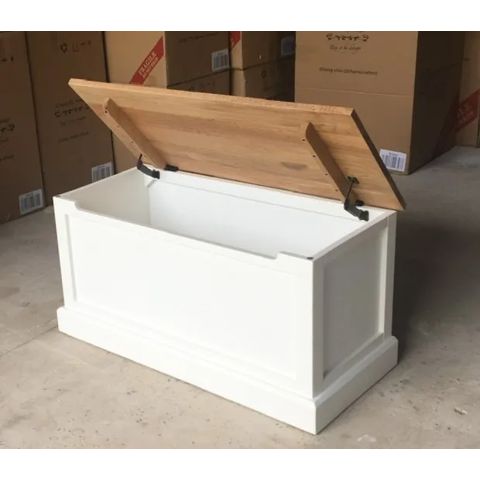 Painted Oak Blanket Box – Tan Phuoc Furniture