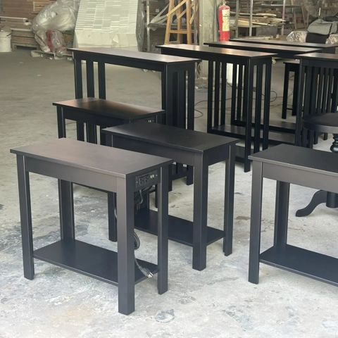 Black bedside table – Tan Phuoc Furniture