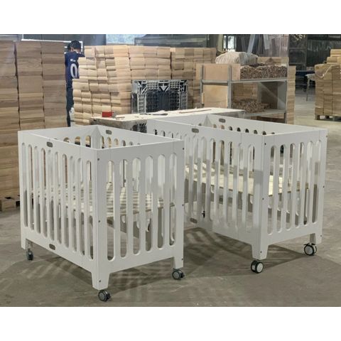 Wooden Baby Crib 124 with Toddler Bed Conversion Kit – Tan Phuoc Furniture