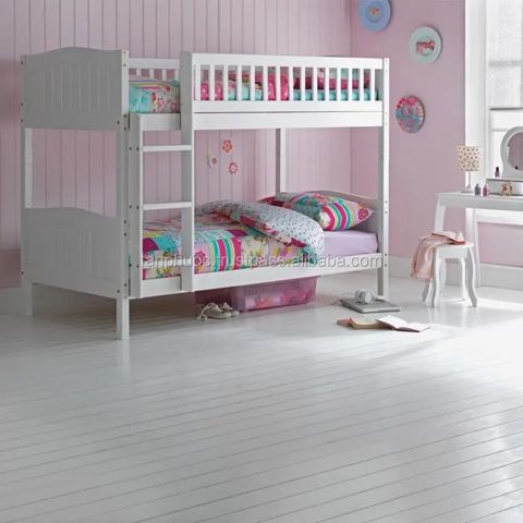 White bunk bed – Tan Phuoc Furniture