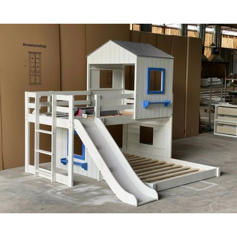 Children Bunk Bed/solid Wood Bunk Bed/disassemble and – Tan Phuoc Furniture