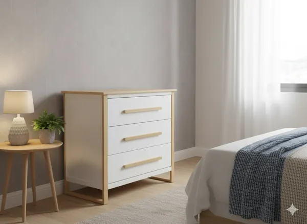 Modern 3-Drawer Cabinet