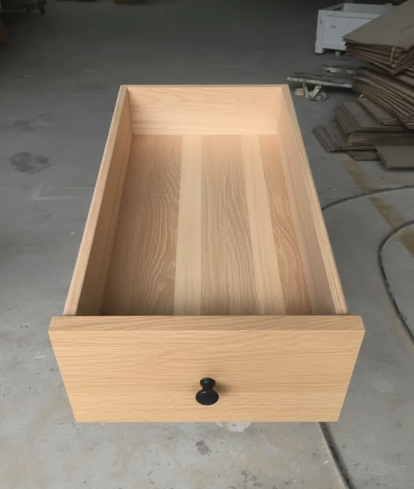 Oak 5-Drawer Tall Chest – view 4
