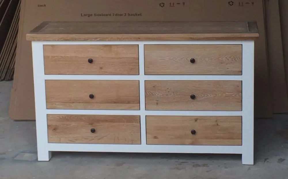 Oak 6-Drawer Dresser – view 2