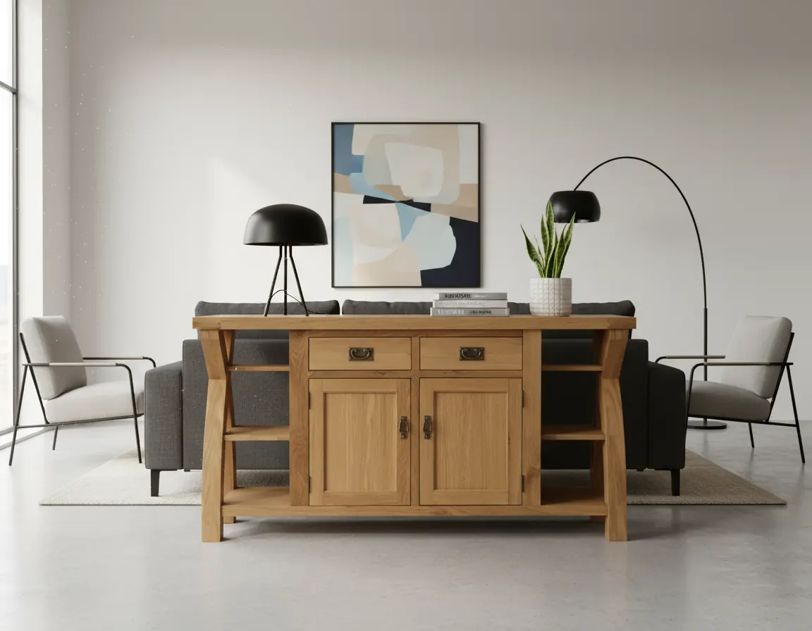 Oak Sideboard – view 1