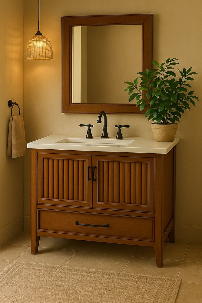 Bathroom Vanity, Style 101 - Bathroom Vanities, flat-pack, Tan Phuoc Furniture Vietnam