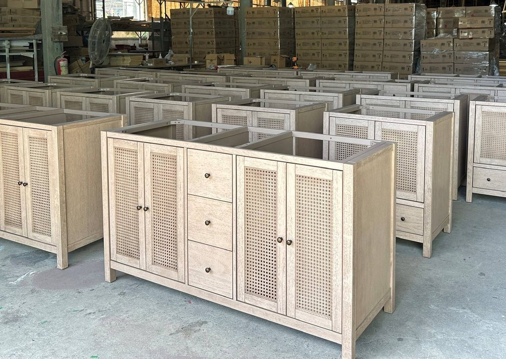 Bathroom Vanity, Style 106 - Bathroom Vanities, flat-pack, Tan Phuoc Furniture Vietnam