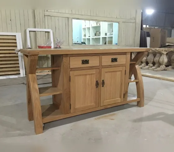 Oak Sideboard - Bedroom & Dining by Tan Phuoc Furniture, Vietnam