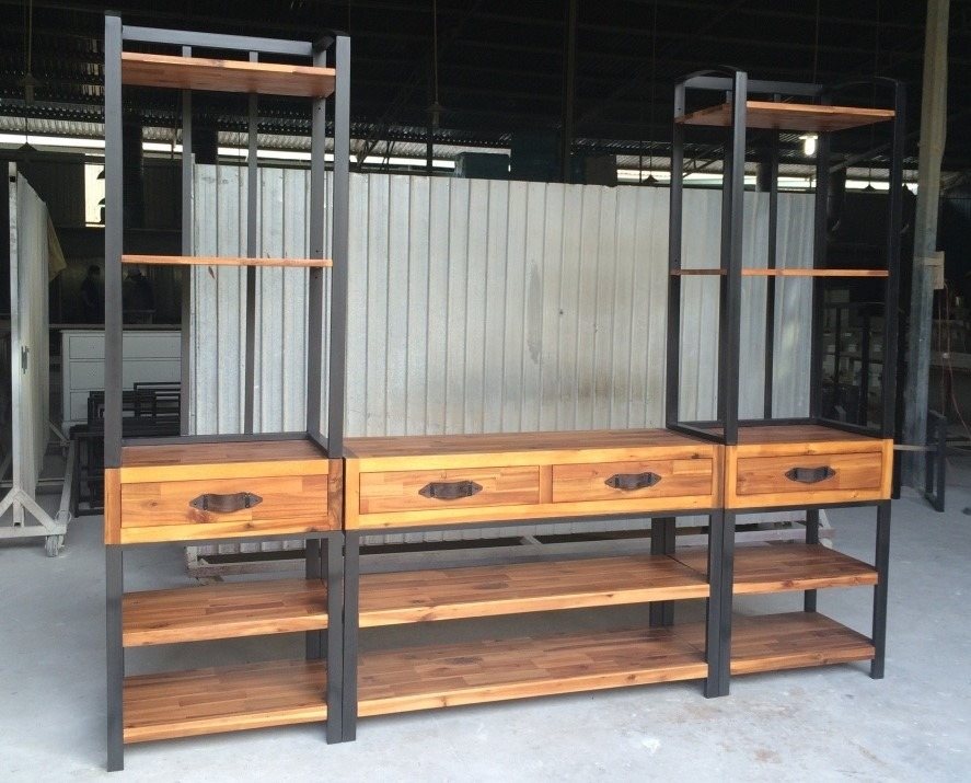 TV & Media Unit, Style 101 - TV & Media Units, flat-pack, Tan Phuoc Furniture Vietnam