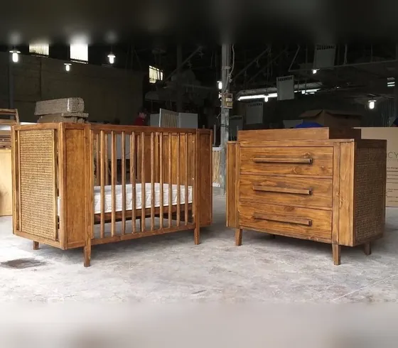 Wooden Nursery Furniture, Style 105 - Nursery by Tan Phuoc Furniture, Vietnam