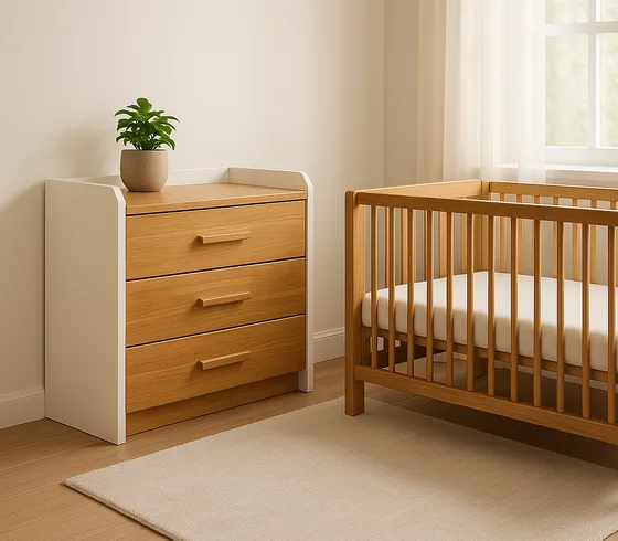 Wooden Nursery Furniture, Style 106 - Nursery by Tan Phuoc Furniture, Vietnam