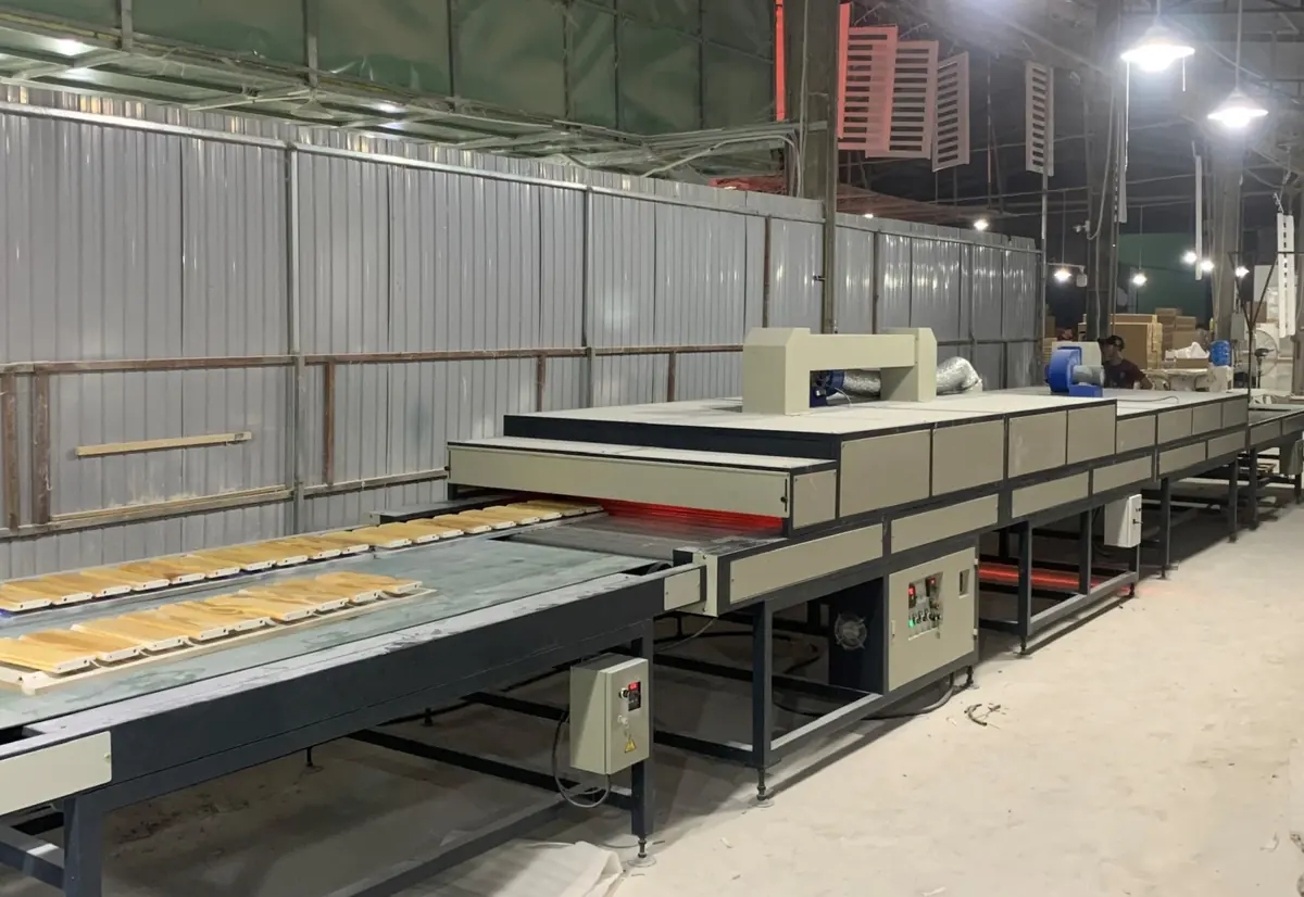 Production equipment inside the Tan Phuoc factory