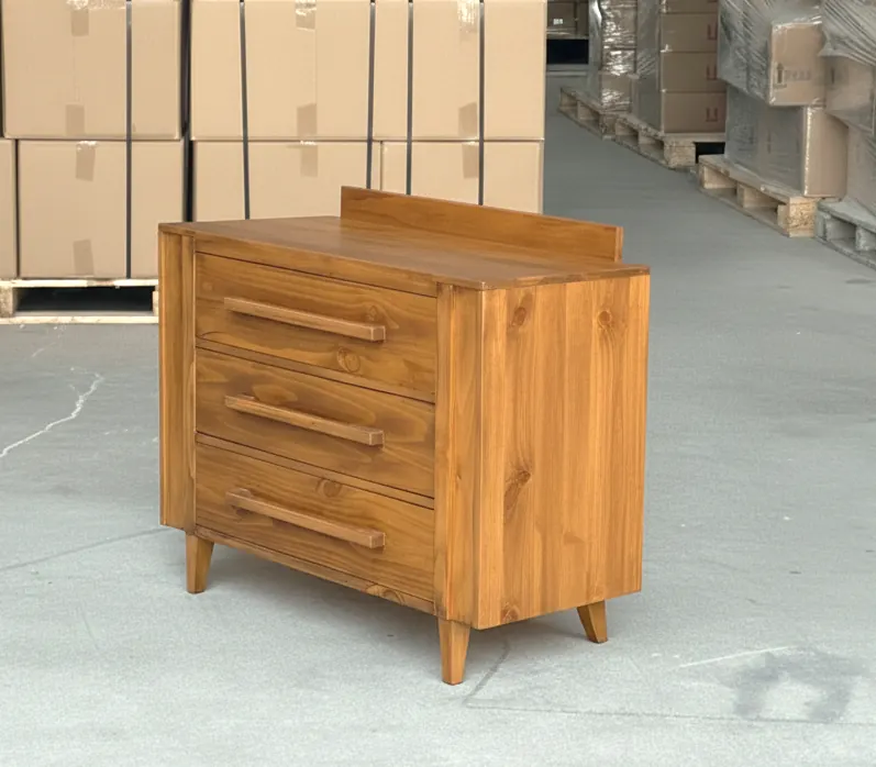 Solid Wood 3-Drawer Chest – view 3