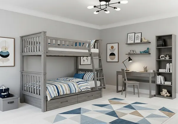 Wooden Bunk Bed for Children